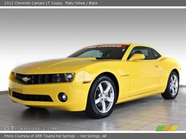 2012 Chevrolet Camaro LT Coupe in Rally Yellow