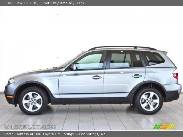 2007 BMW X3 3.0si in Silver Grey Metallic