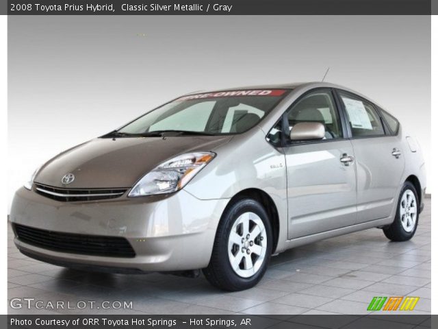 2008 Toyota Prius Hybrid in Classic Silver Metallic