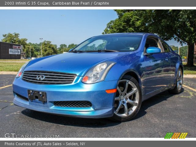 2003 Infiniti G 35 Coupe in Caribbean Blue Pearl
