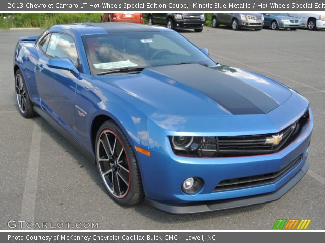 2013 Chevrolet Camaro LT Hot Wheels Special Edition Coupe in Kinetic Blue Metallic