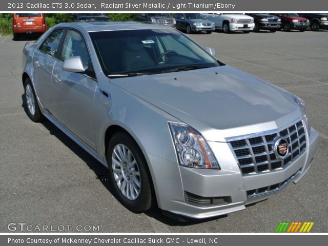 2013 Cadillac CTS 3.0 Sedan in Radiant Silver Metallic