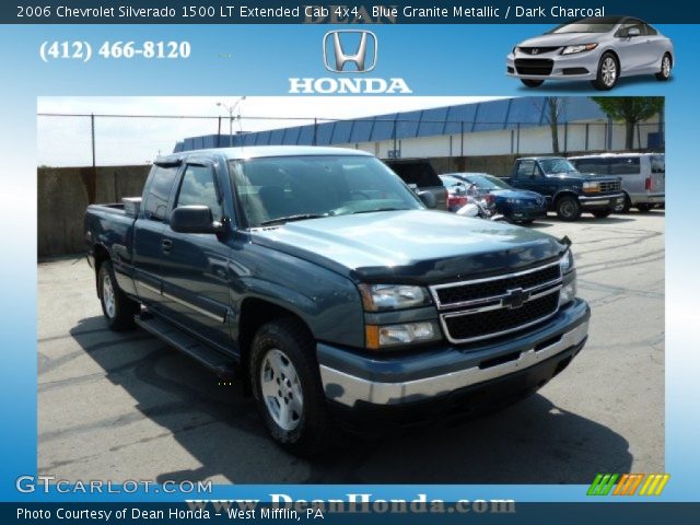 2006 Chevrolet Silverado 1500 LT Extended Cab 4x4 in Blue Granite Metallic