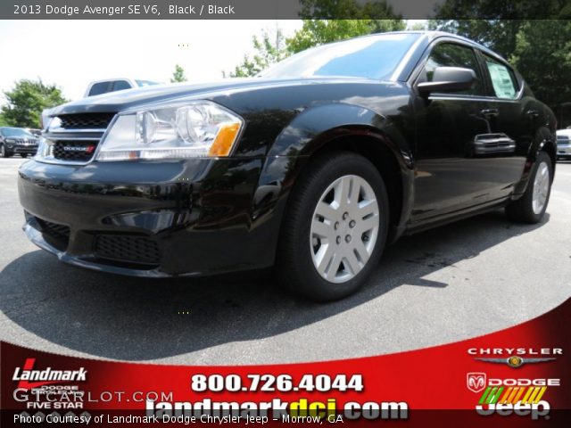 2013 Dodge Avenger SE V6 in Black