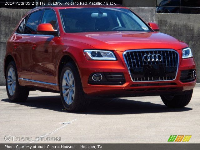 2014 Audi Q5 2.0 TFSI quattro in Volcano Red Metallic
