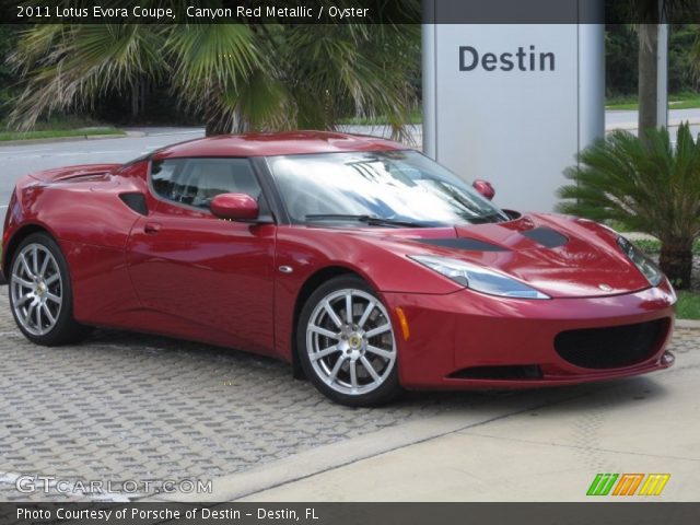 2011 Lotus Evora Coupe in Canyon Red Metallic