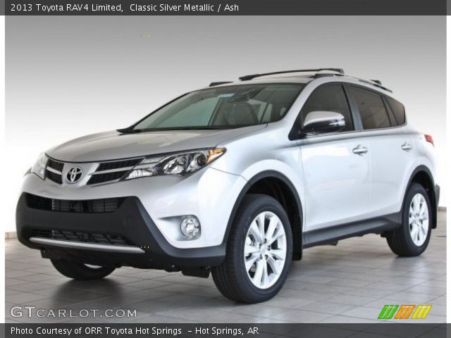 2013 Toyota RAV4 Limited in Classic Silver Metallic