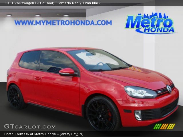 2011 Volkswagen GTI 2 Door in Tornado Red