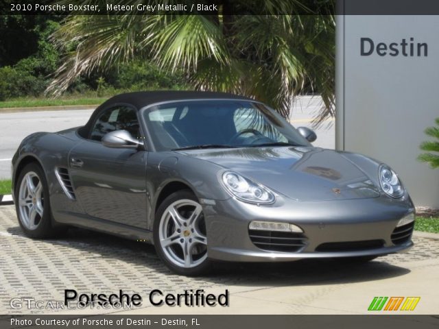 2010 Porsche Boxster  in Meteor Grey Metallic