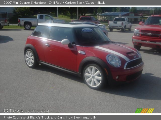2007 Mini Cooper S Hardtop in Chili Red