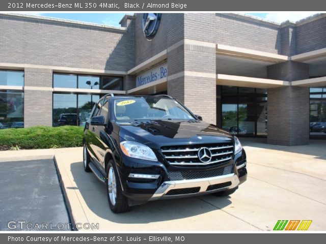 2012 Mercedes-Benz ML 350 4Matic in Black