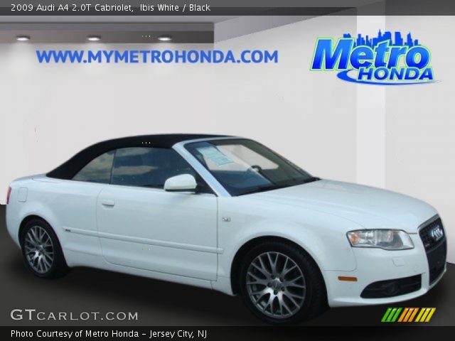 2009 Audi A4 2.0T Cabriolet in Ibis White