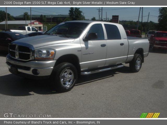 2006 Dodge Ram 1500 SLT Mega Cab 4x4 in Bright Silver Metallic