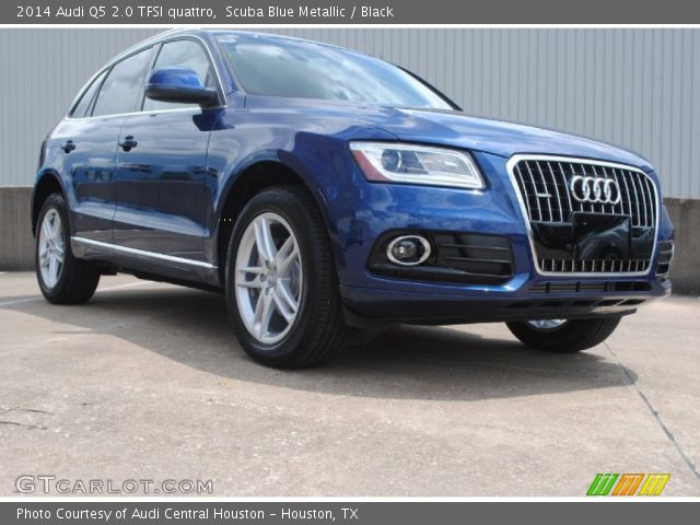 2014 Audi Q5 2.0 TFSI quattro in Scuba Blue Metallic