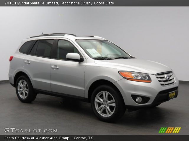2011 Hyundai Santa Fe Limited in Moonstone Silver