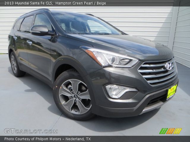 2013 Hyundai Santa Fe GLS in Hampton Green Pearl