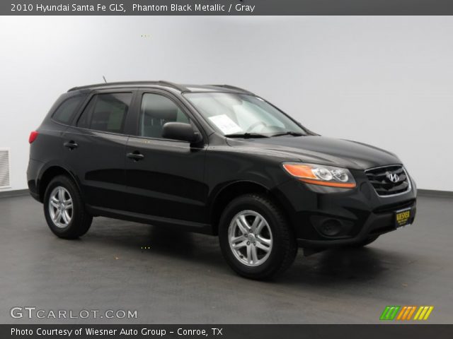 2010 Hyundai Santa Fe GLS in Phantom Black Metallic