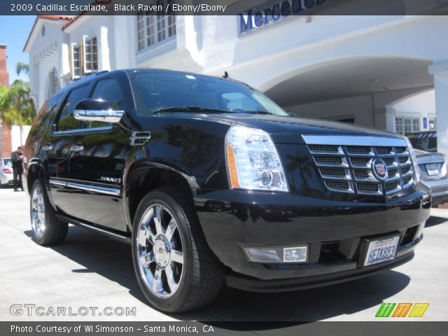 2009 Cadillac Escalade  in Black Raven