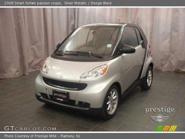 2008 Smart fortwo passion coupe in Silver Metallic