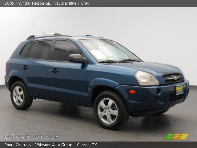 2005 Hyundai Tucson GL in Nautical Blue