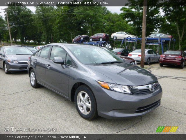 2012 Honda Civic NGV Sedan in Polished Metal Metallic