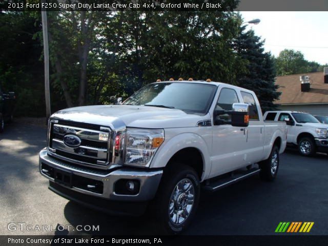 2013 Ford F250 Super Duty Lariat Crew Cab 4x4 in Oxford White