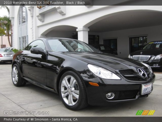 2010 Mercedes-Benz SLK 300 Roadster in Black