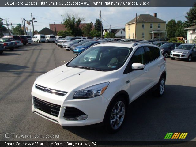 2014 Ford Escape Titanium 1.6L EcoBoost 4WD in White Platinum