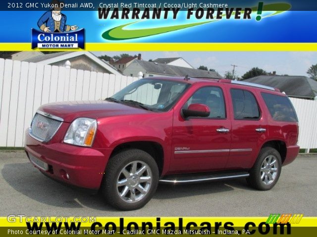 2012 GMC Yukon Denali AWD in Crystal Red Tintcoat