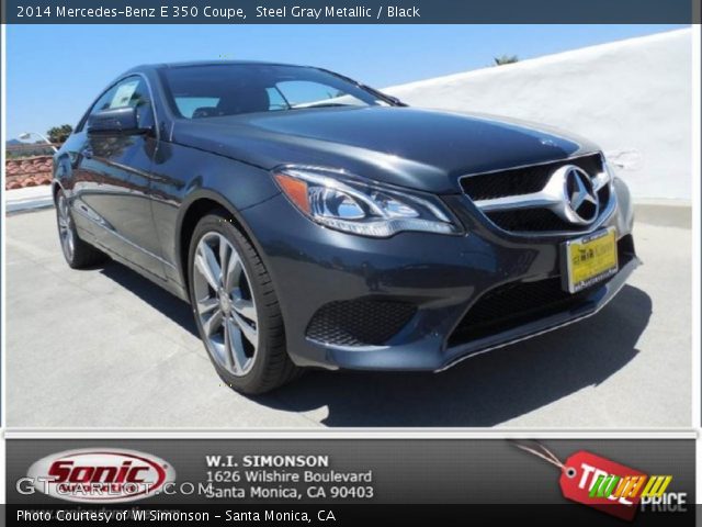 2014 Mercedes-Benz E 350 Coupe in Steel Gray Metallic