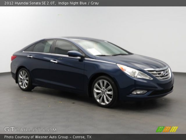 2012 Hyundai Sonata SE 2.0T in Indigo Night Blue