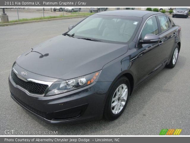 2011 Kia Optima LX in Platinum Graphite