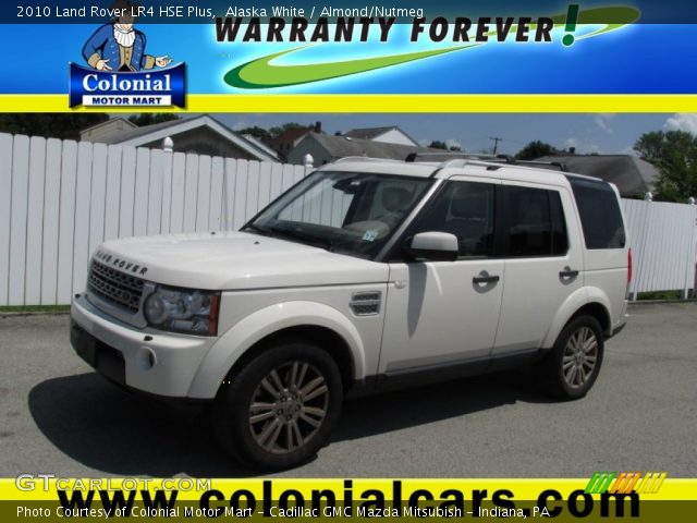 2010 Land Rover LR4 HSE Plus in Alaska White