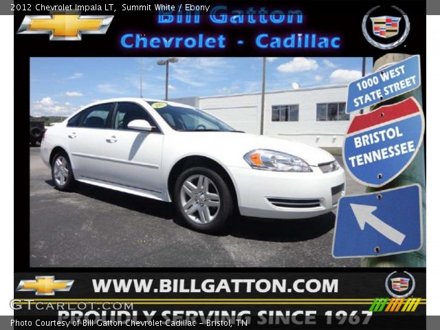 2012 Chevrolet Impala LT in Summit White