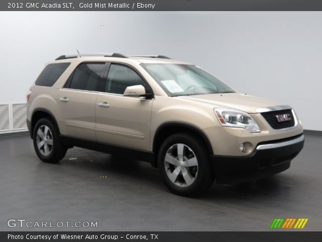 2012 GMC Acadia SLT in Gold Mist Metallic