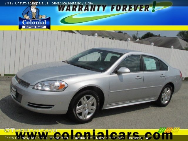 2012 Chevrolet Impala LT in Silver Ice Metallic