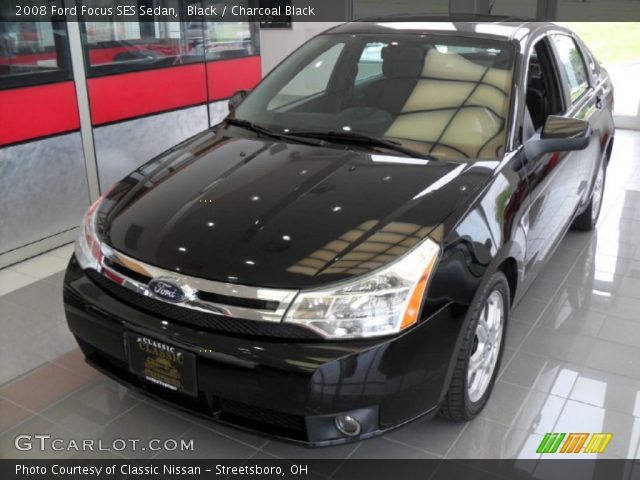 2008 Ford Focus SES Sedan in Black