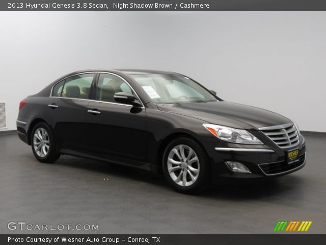 2013 Hyundai Genesis 3.8 Sedan in Night Shadow Brown