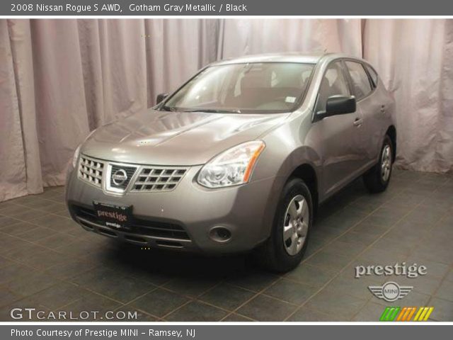 2008 Nissan Rogue S AWD in Gotham Gray Metallic