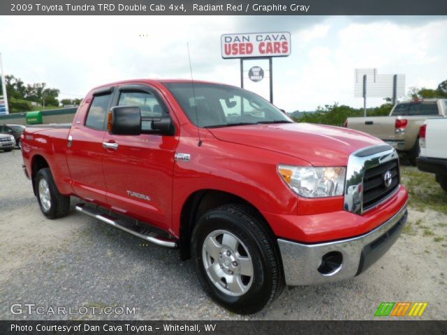 2009 Toyota Tundra TRD Double Cab 4x4 in Radiant Red