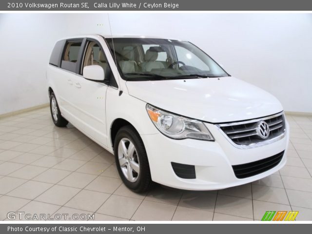2010 Volkswagen Routan SE in Calla Lilly White