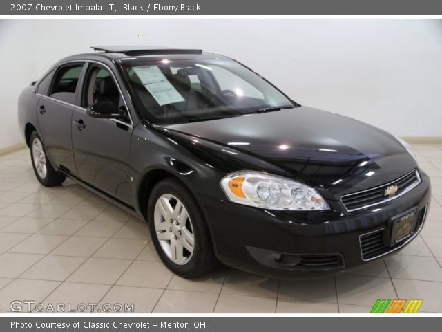 2007 Chevrolet Impala LT in Black