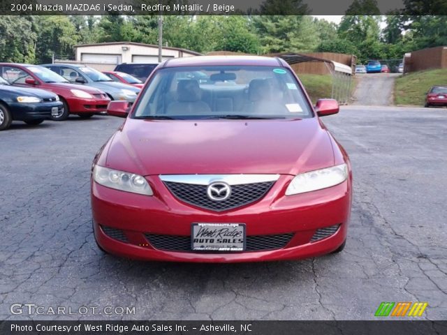 2004 Mazda MAZDA6 i Sedan in Redfire Metallic