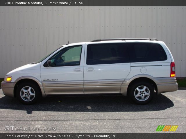 2004 Pontiac Montana  in Summit White