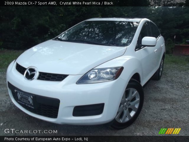 2009 Mazda CX-7 Sport AWD in Crystal White Pearl Mica