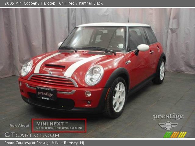 2005 Mini Cooper S Hardtop in Chili Red