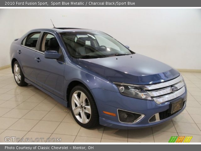 2010 Ford Fusion Sport in Sport Blue Metallic