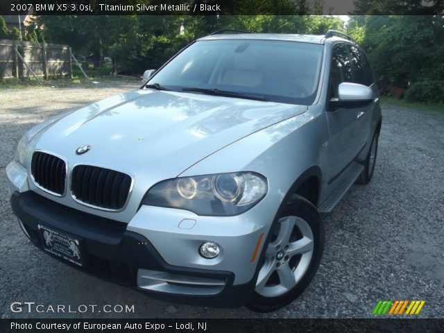 2007 BMW X5 3.0si in Titanium Silver Metallic