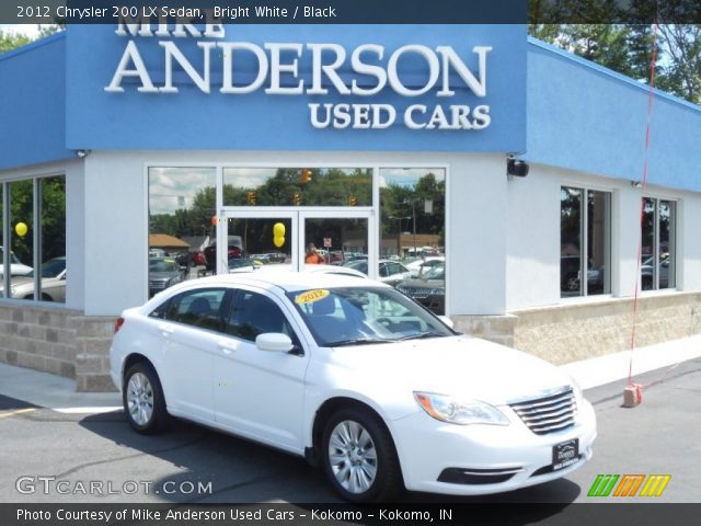 2012 Chrysler 200 LX Sedan in Bright White