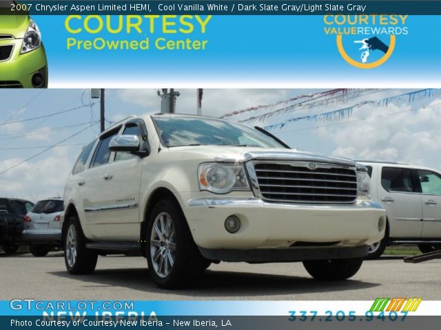 2007 Chrysler Aspen Limited HEMI in Cool Vanilla White